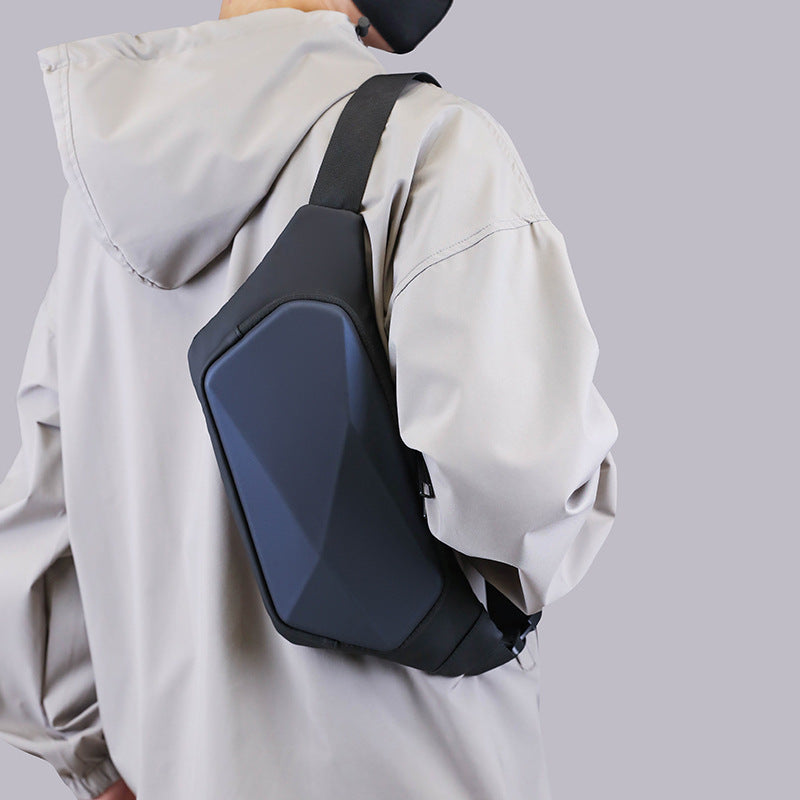 Stealth Shell Men's Sports Crossbody Chest Pack