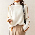 Luciel Thick Knit Mélange Turtleneck