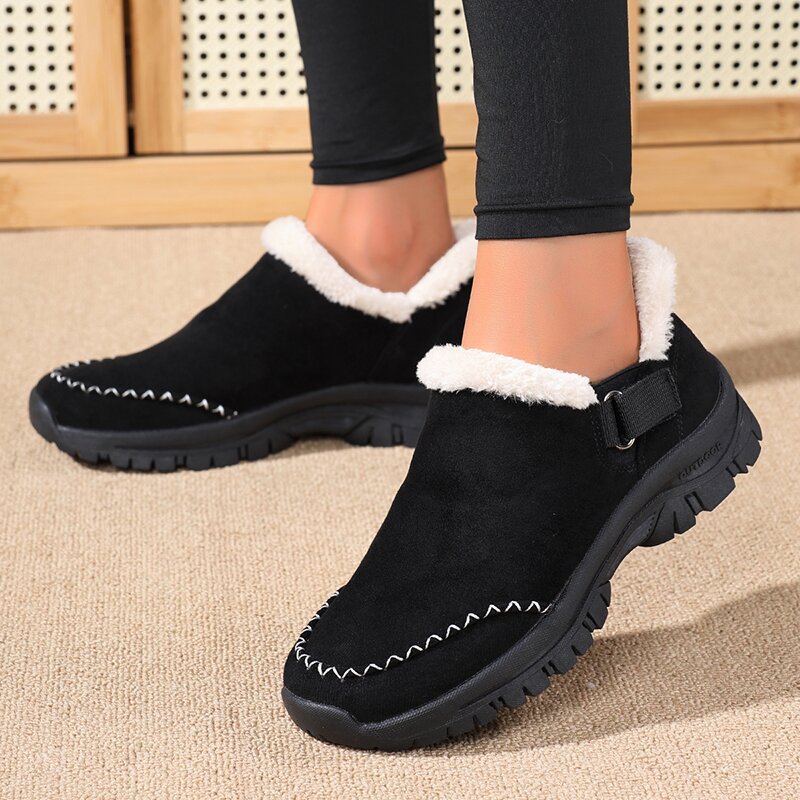 Alessia Nordic Stitch Winter Comfort Mules