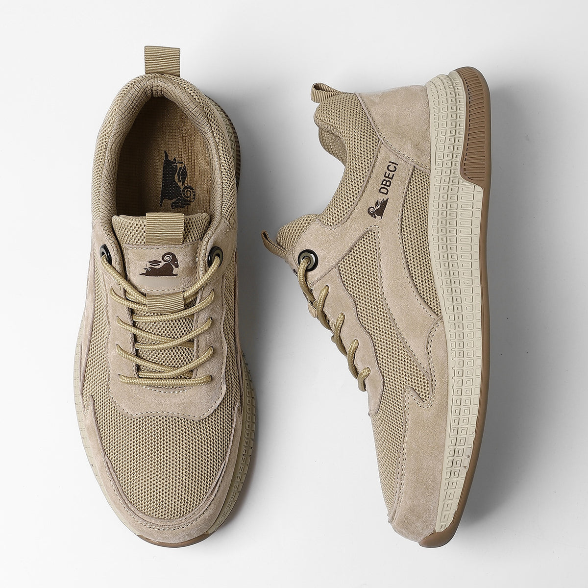 Stryde Mesh & Suede Casual Trainer