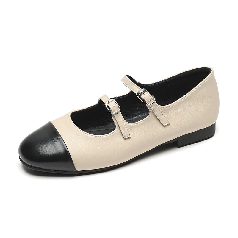 Élise French Vintage Ballet Mary Jane Flats