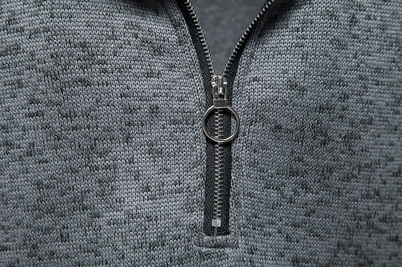 Sterling Mock Neck Microfleece Pullover