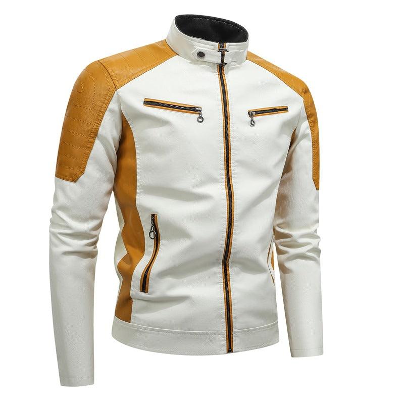 Stryde Speedster Two-Tone Biker Jacket