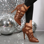 Élise European Studded High Heels