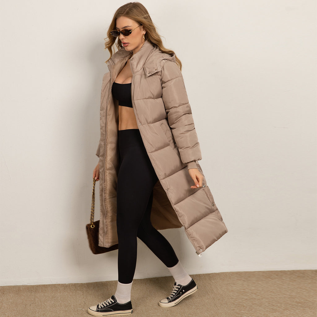 Penelope Longline Puffer Hooded Coat