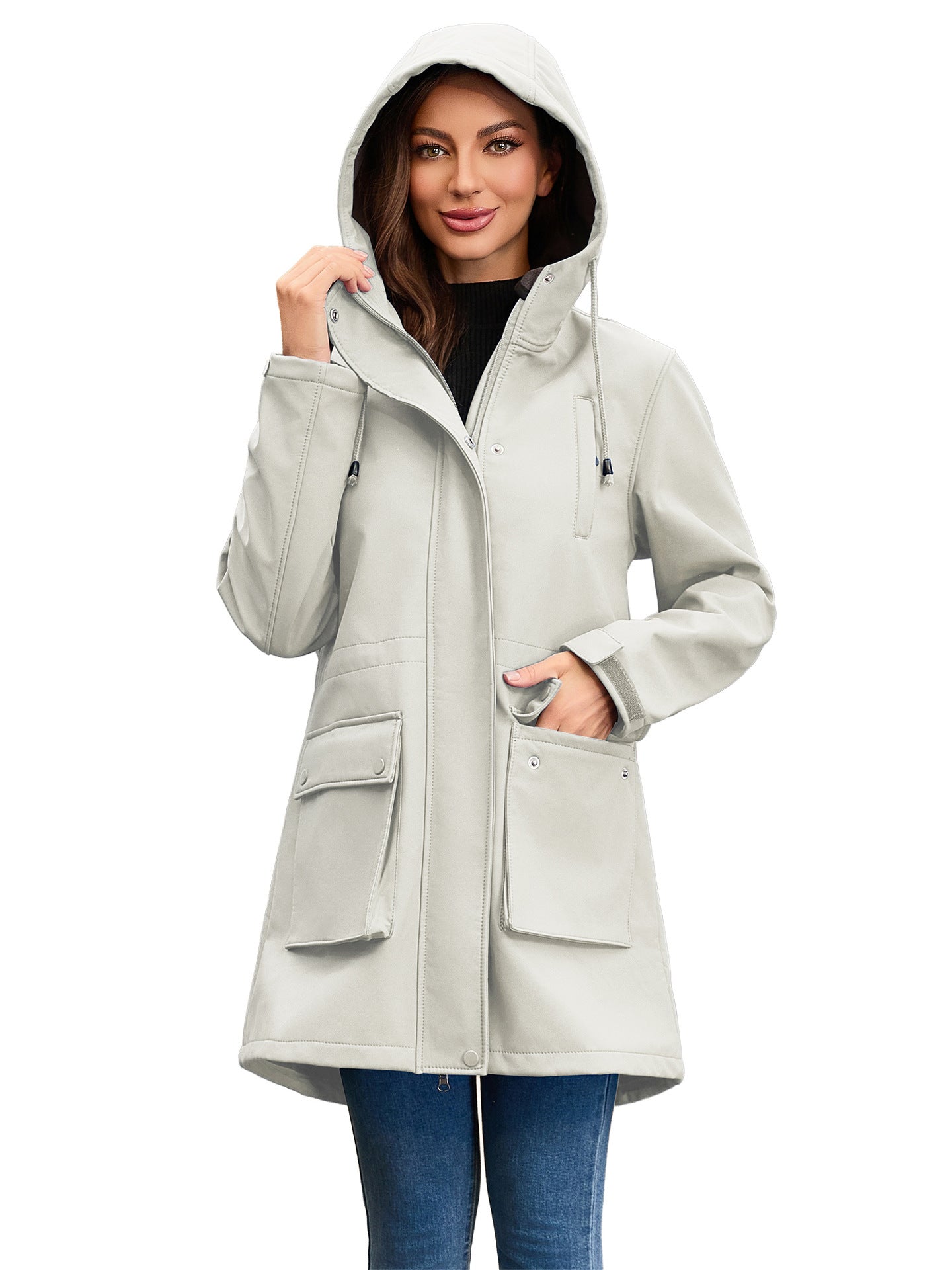 Léa All-Weather Windbreaker Rain Jacket