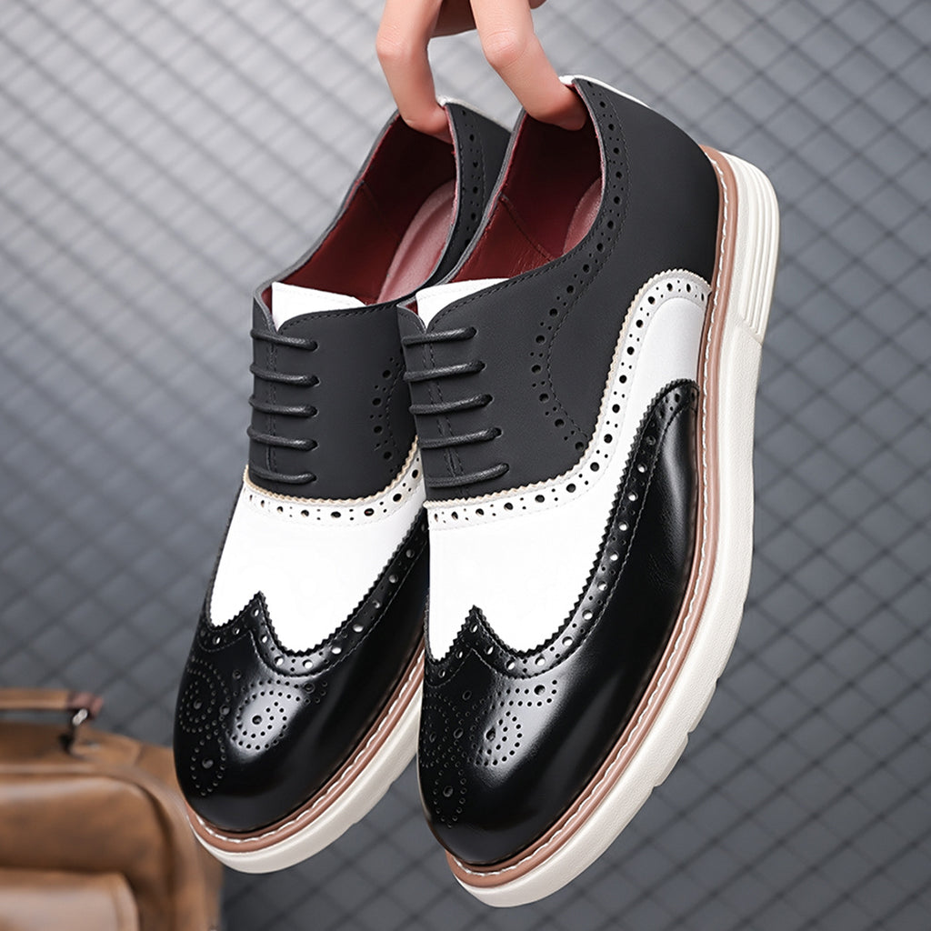 Veridian Signature Brogue Dress Sneakers