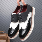 Veridian Signature Brogue Dress Sneakers