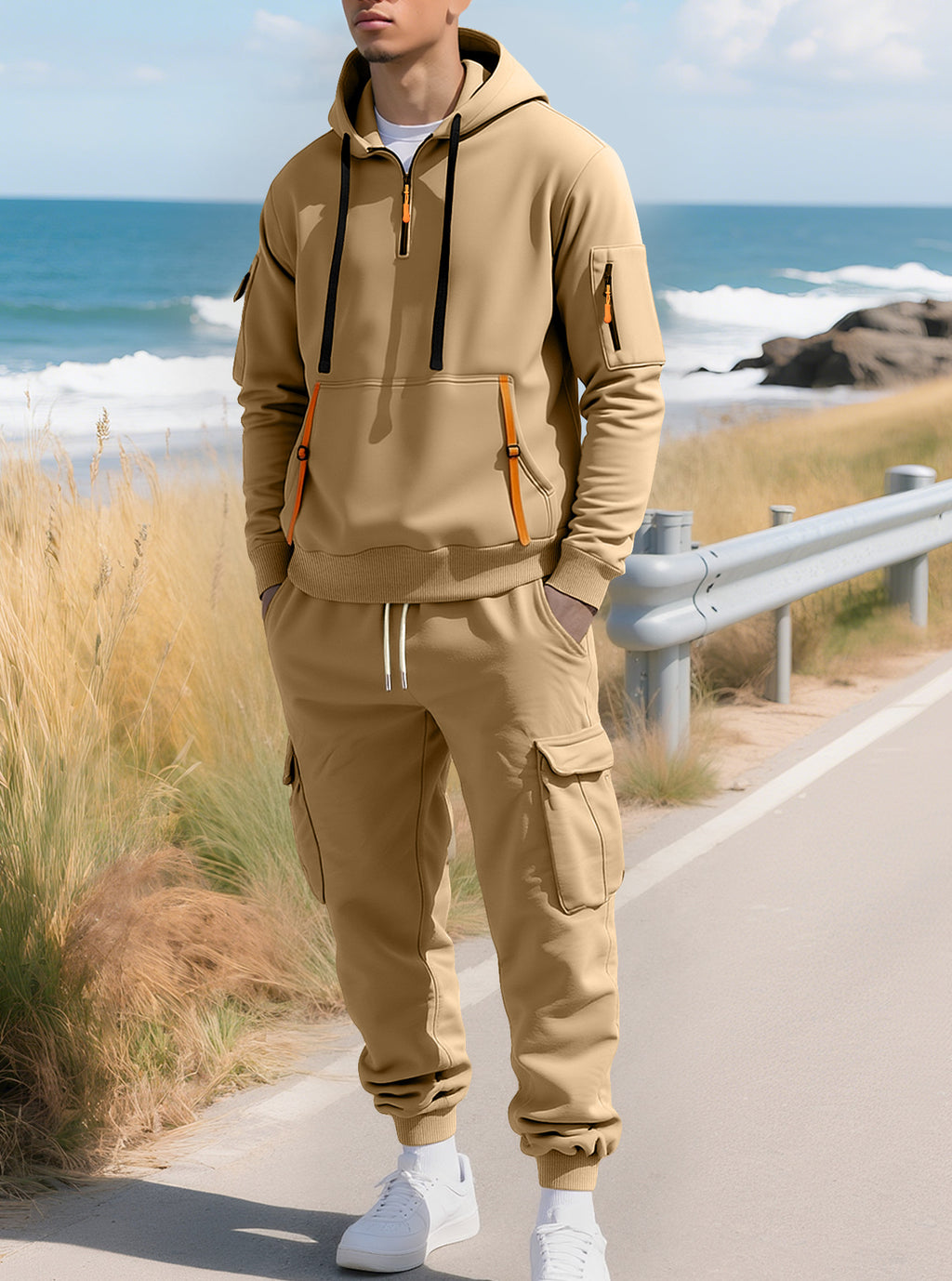 Blake Holloway Athleisure Cargo Tracksuit Set