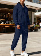 Axel Active Performance Fleece Zip-Up Hoodie & Jogger Set