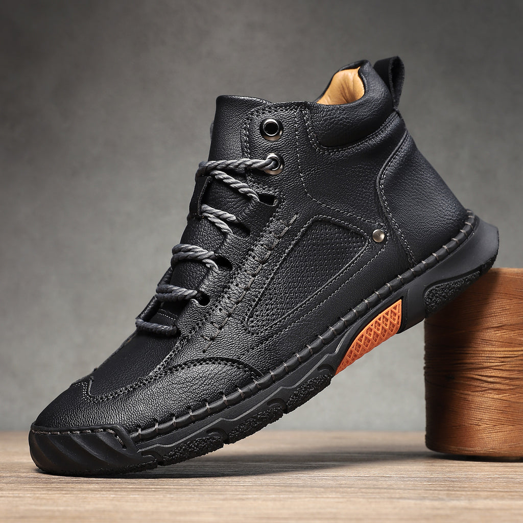 Brandon Legacy Stitched High-Top Boot