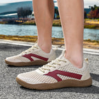 Landstrider Breathable Mesh Wide-Toe Walking Sneakers
