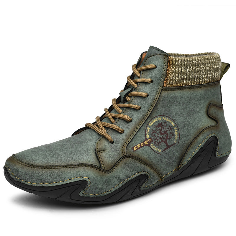 Ruger Vintage Knit Cuff High-Top Work Boot