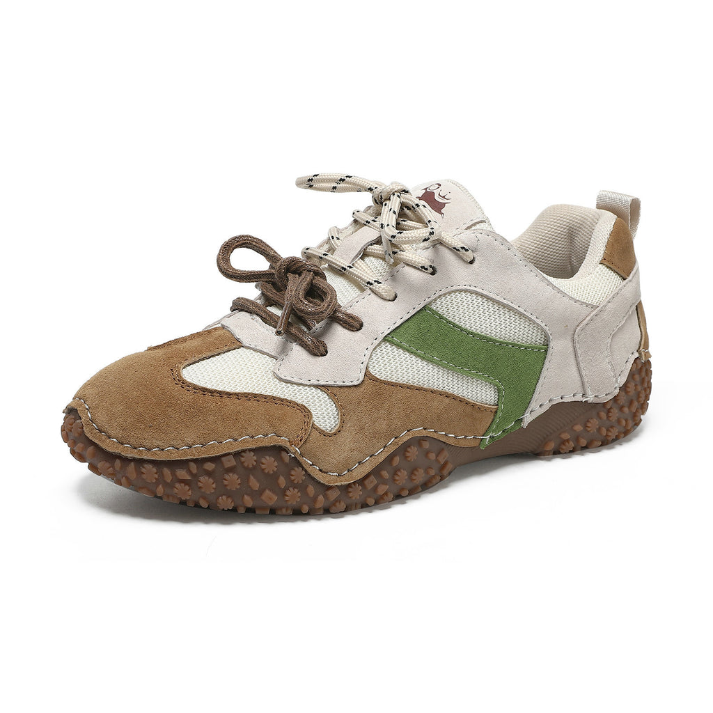 Élise Vintage Rugged Walking Sneakers