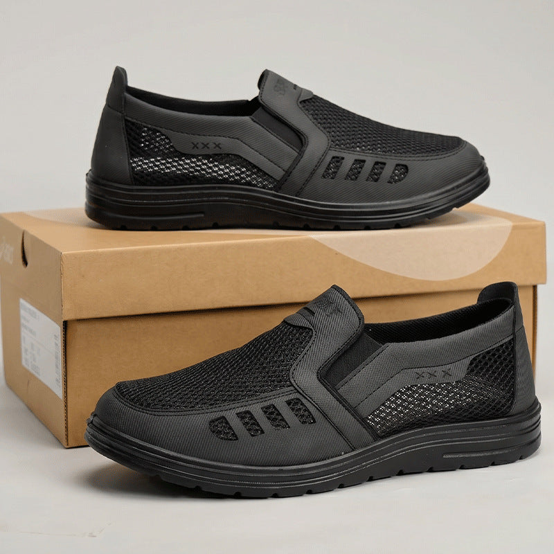 Grant Ellison Mesh Slip-On Penny Loafers