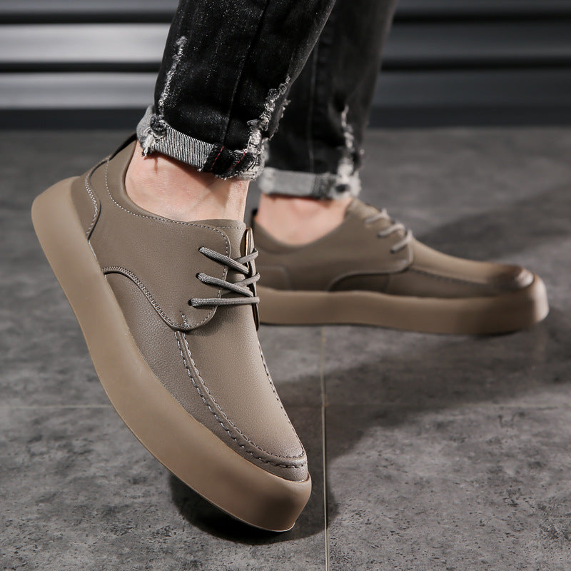 Clifford Leather Moc Toe Derby Shoe