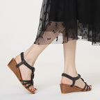 Élise Comfort Boho Wedge Sandals