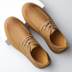 Clifford Leather Moc Toe Derby Shoe