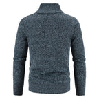 Sterling Cable Knit Lined Zip Sweater