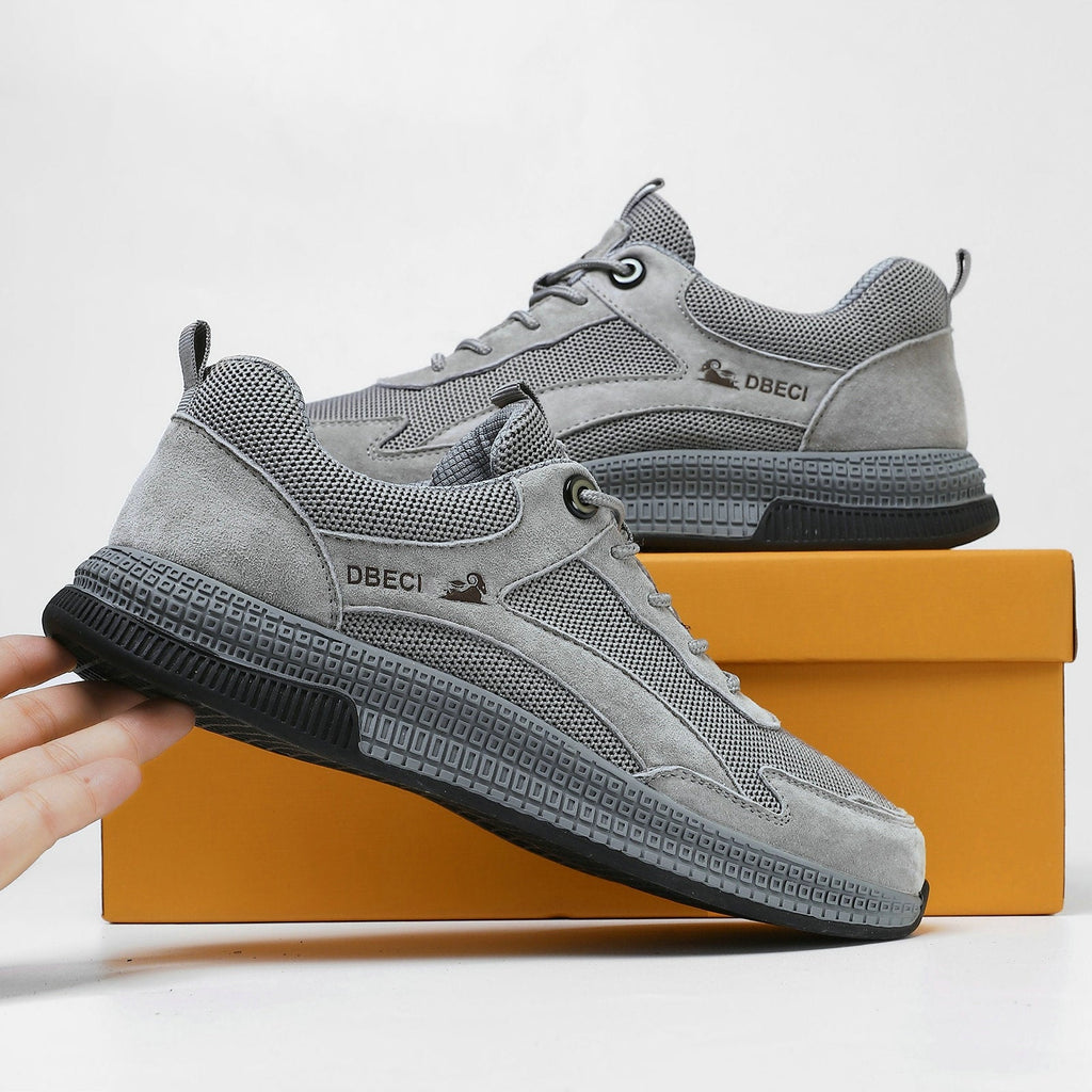 Stryde Mesh & Suede Casual Trainer