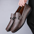 Rutherford Iron Buckle Slip-On Loafers