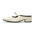Élise Parisian Chic Square Toe Mary Jane Flats