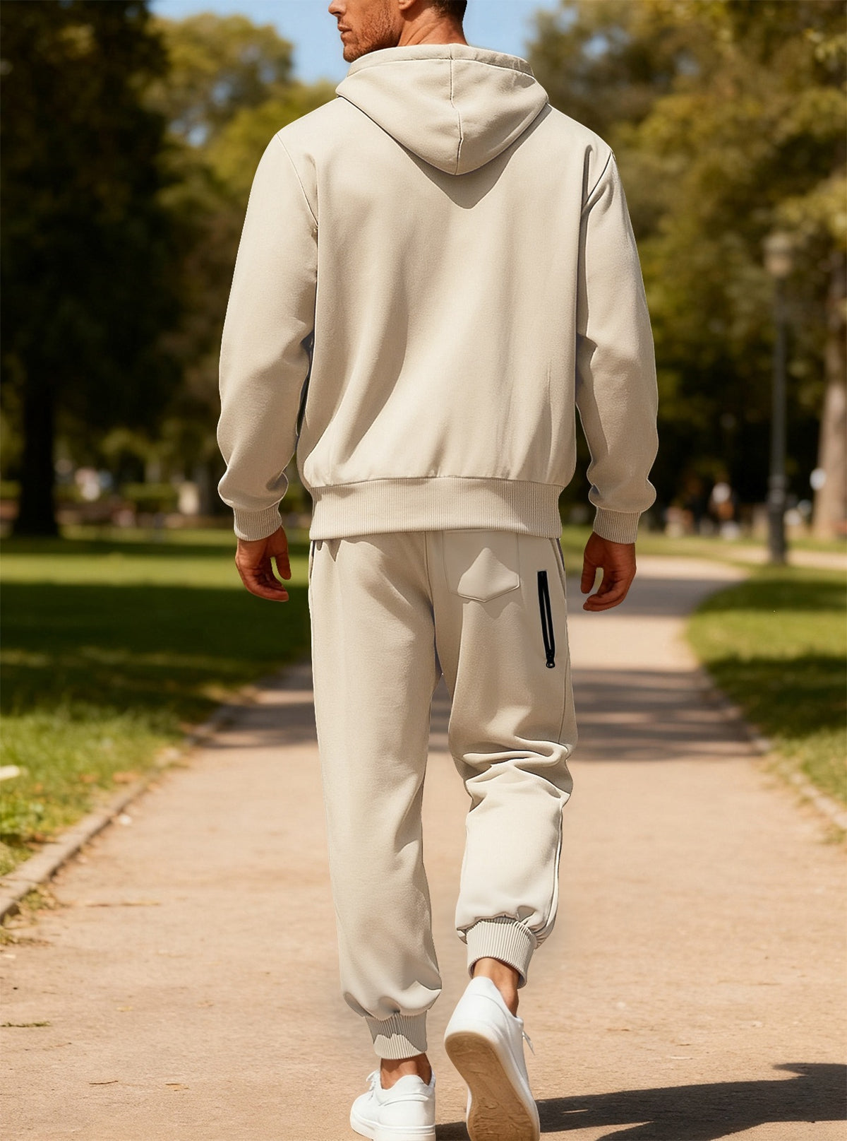 Axel Active Performance Fleece Zip-Up Hoodie & Jogger Set