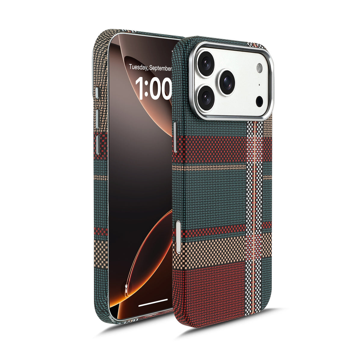 Hendrix Classic Carbon Grip iPhone 18 Pro/ProMax Case