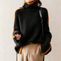 Luciel Thick Knit Mélange Turtleneck