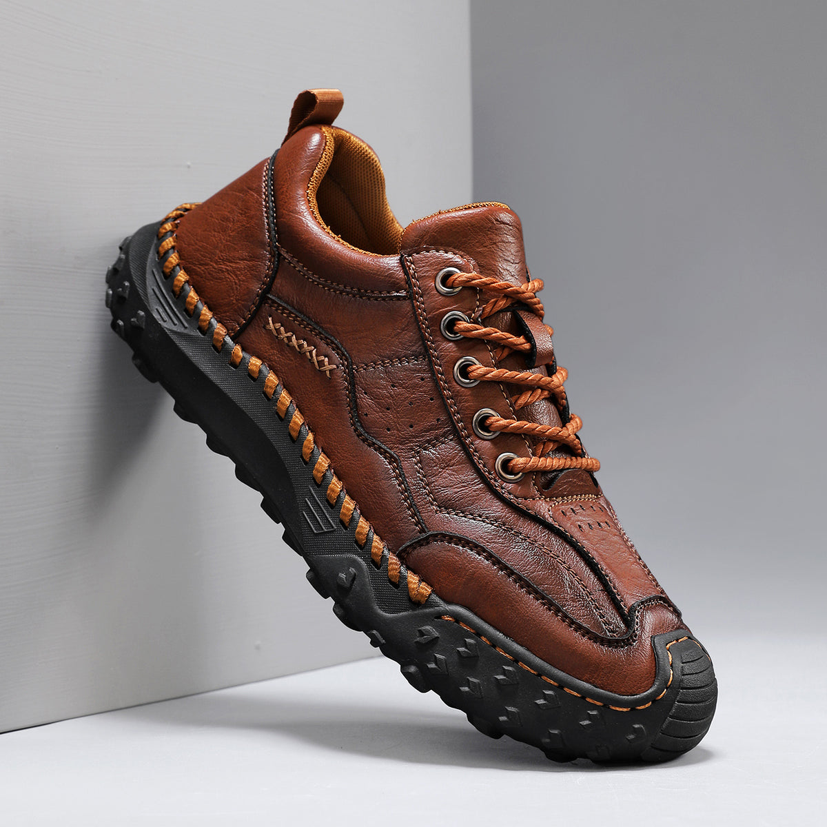 Brandon Grip Tread Stitched Walking Shoe