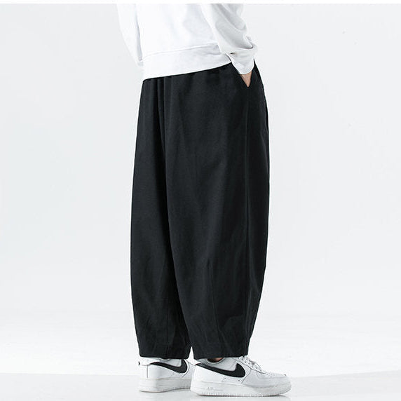 Urban Theory Cotton Extra Baggy Wide-Leg Pants