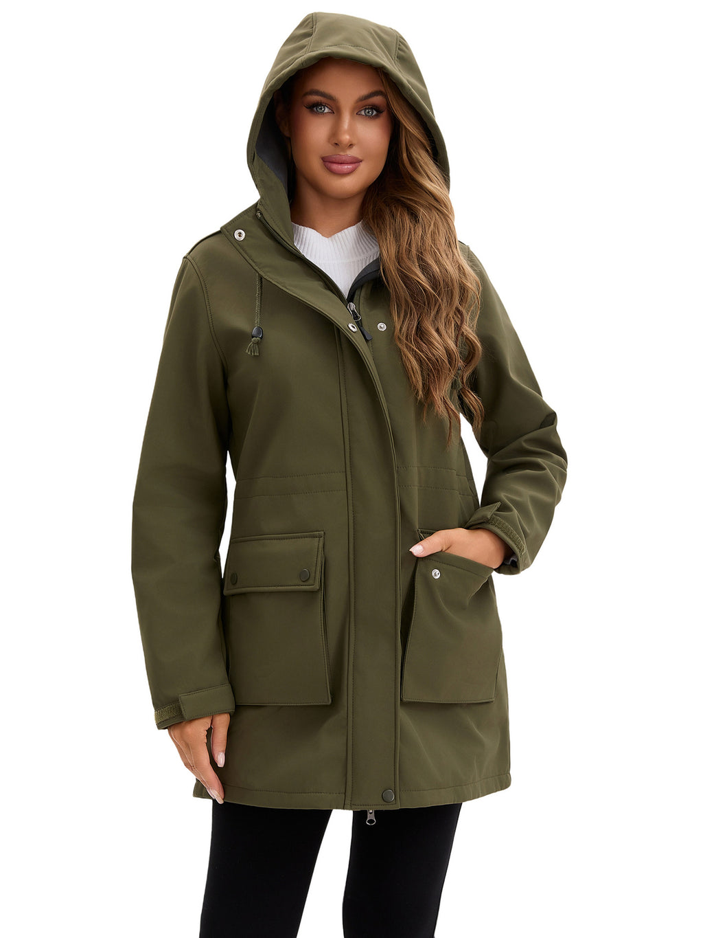 Léa All-Weather Windbreaker Rain Jacket