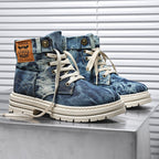 Jonathan NYC Denim Rugged Cargo Boots