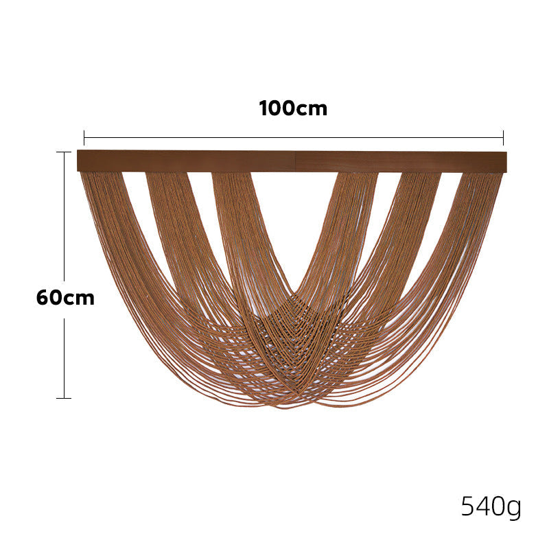 Thise Nordic Mahogany Woven Tapestry