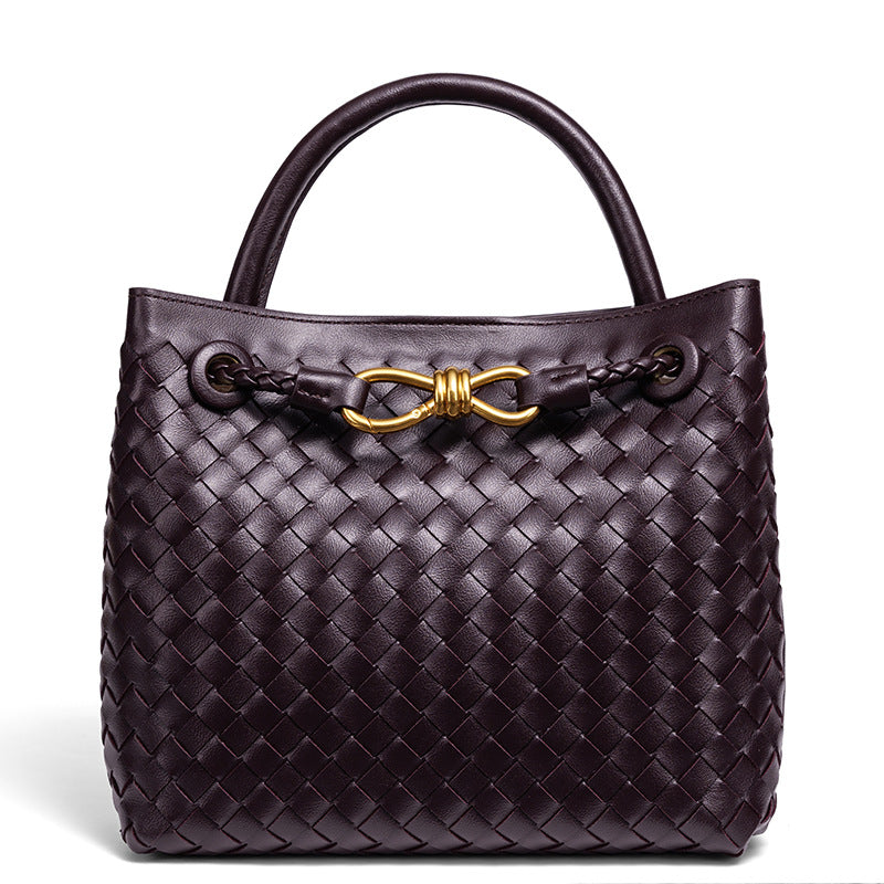Élise Parisian Vegan Leather Square Handbag