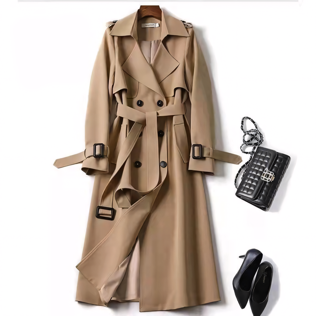 Léa Classic Mid-Length Trenchcoat for Women