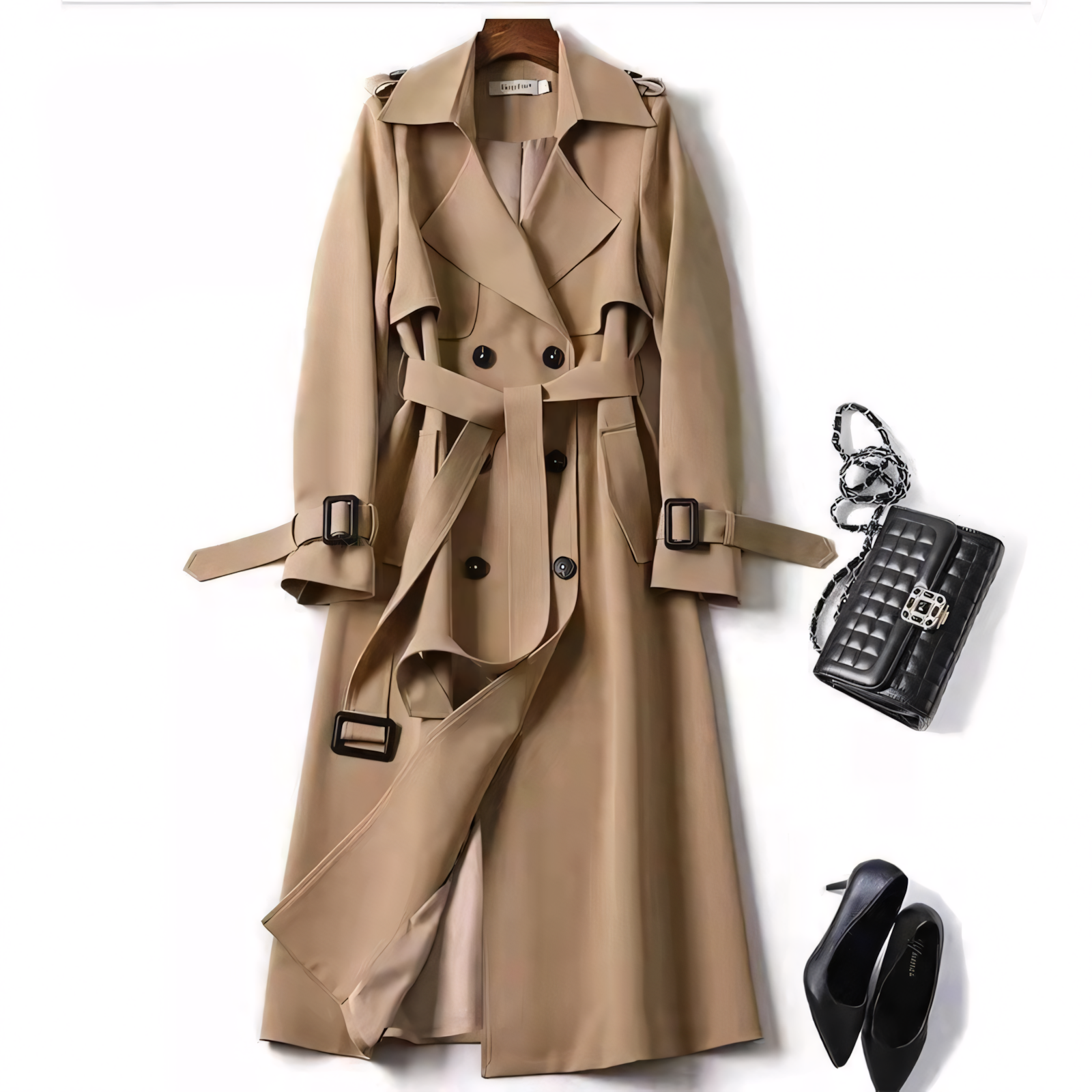 Léa Classic Mid-Length Trenchcoat for Women