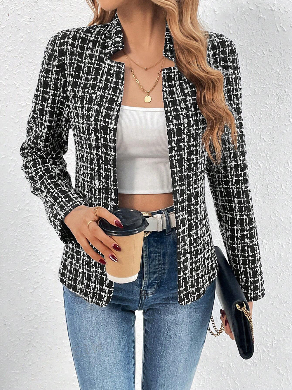Léa Signature Tweed Blazer