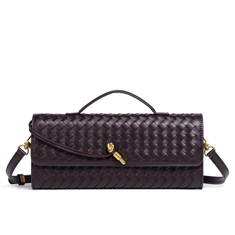 Élise Vegan Leather Baguette Clutch Bag