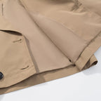 Léa Cropped Double-Breasted Trench Jacket