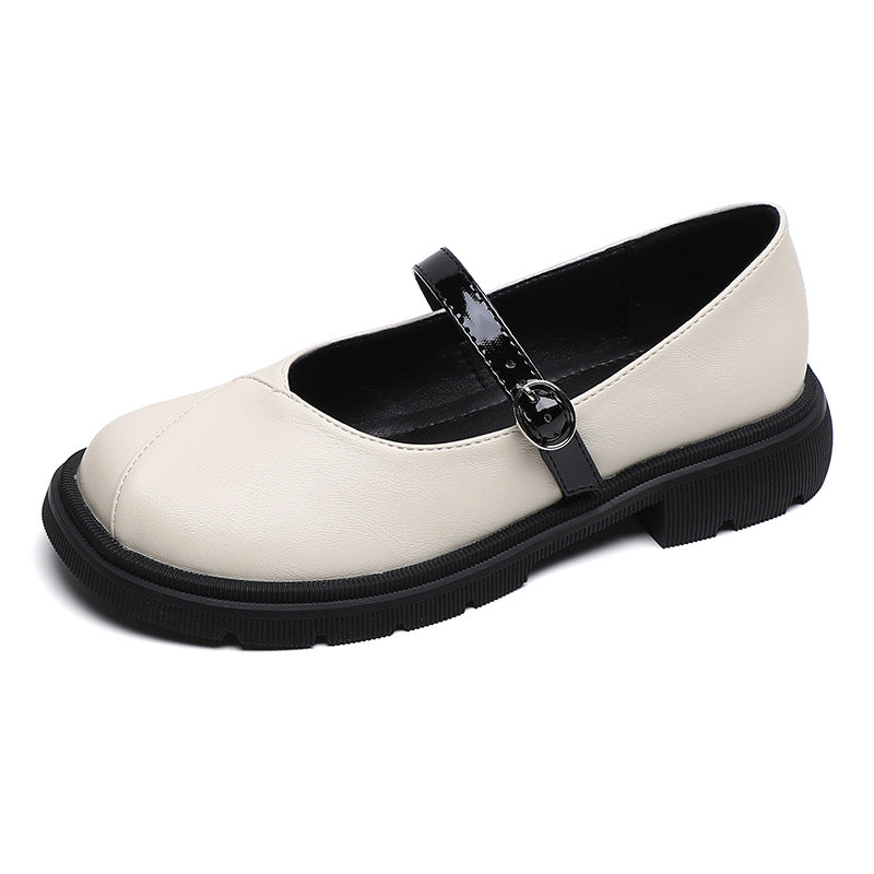 Élise Folded Mary Jane Ballet Flats