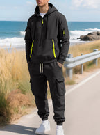 Blake Holloway Athleisure Cargo Tracksuit Set