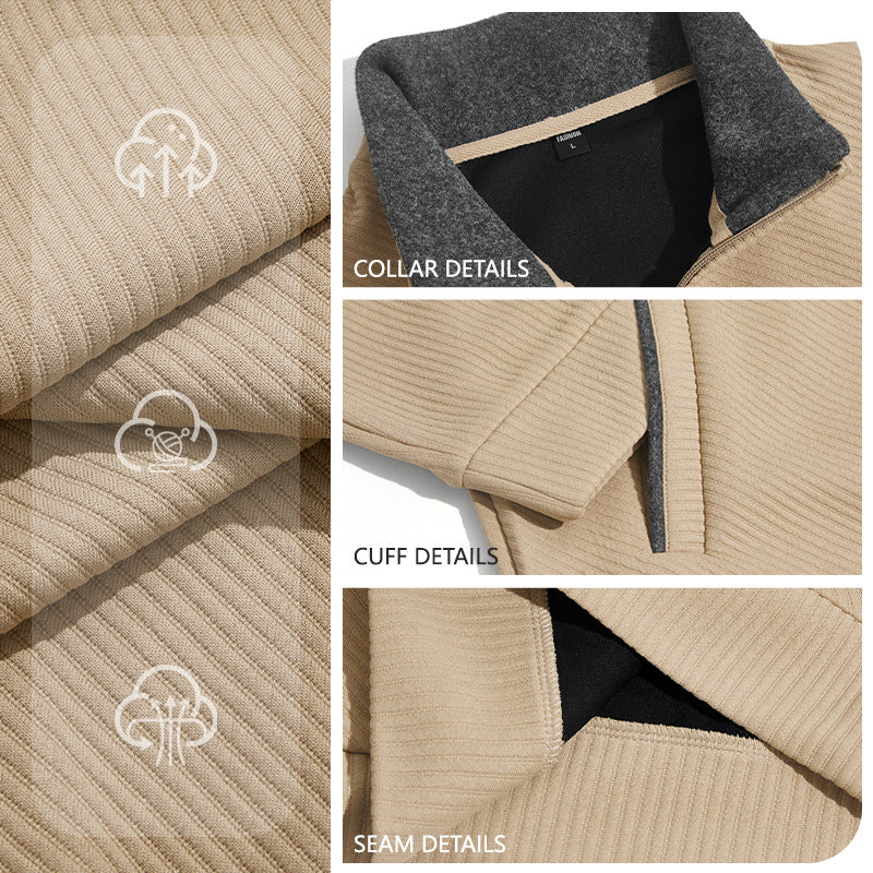 Blake Holloway Classy Alpine Lapel Pullover