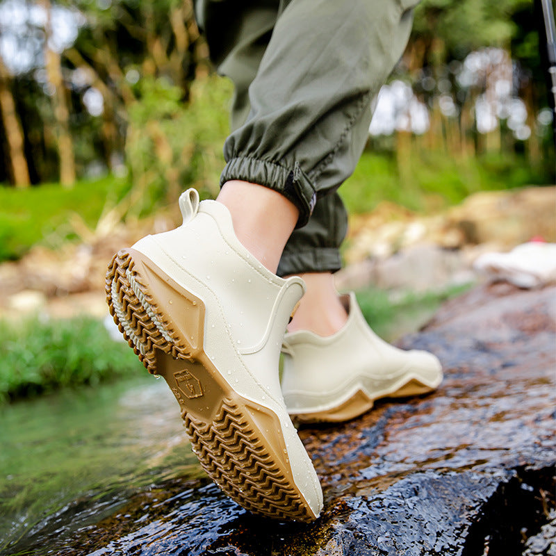Landstrider Non-Slip Waterproof PVC Rain Boots