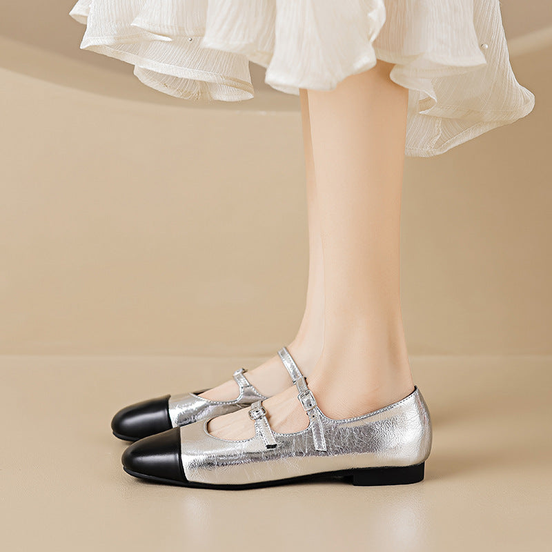 Élise French Vintage Ballet Mary Jane Flats