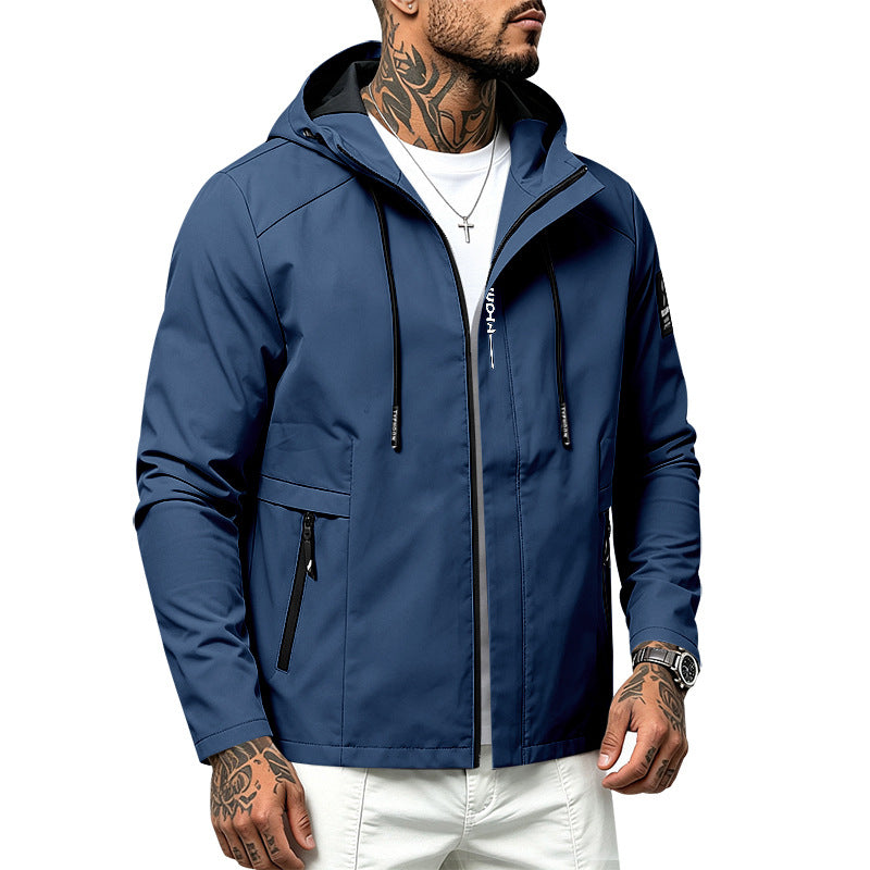 Blake Holloway Horizon Hooded Lightweight Rain Jacket