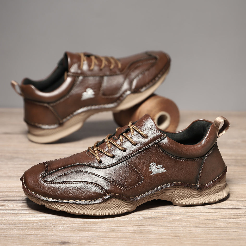 Grant Vintage Stitched Comfort Lace-Ups