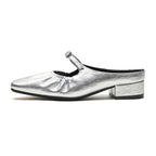 Élise Parisian Chic Square Toe Mary Jane Flats