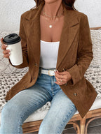 Léa Corduroy Blazer Jacket for Women