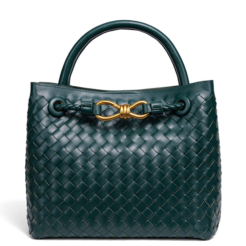 Élise Parisian Vegan Leather Square Handbag